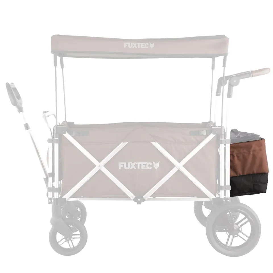 fuxtec-stoffbezug-hecktasche-braun-f-r-bollerwagen-ctl900-ersatzbezug image 1