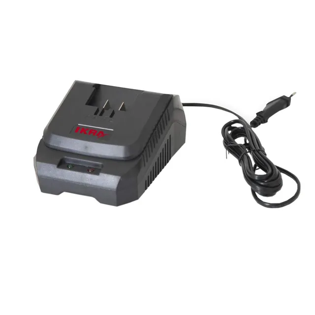 ikra-20v-akku-schnell-ladeger-t-ladestation-mit-led-anzeige image 1