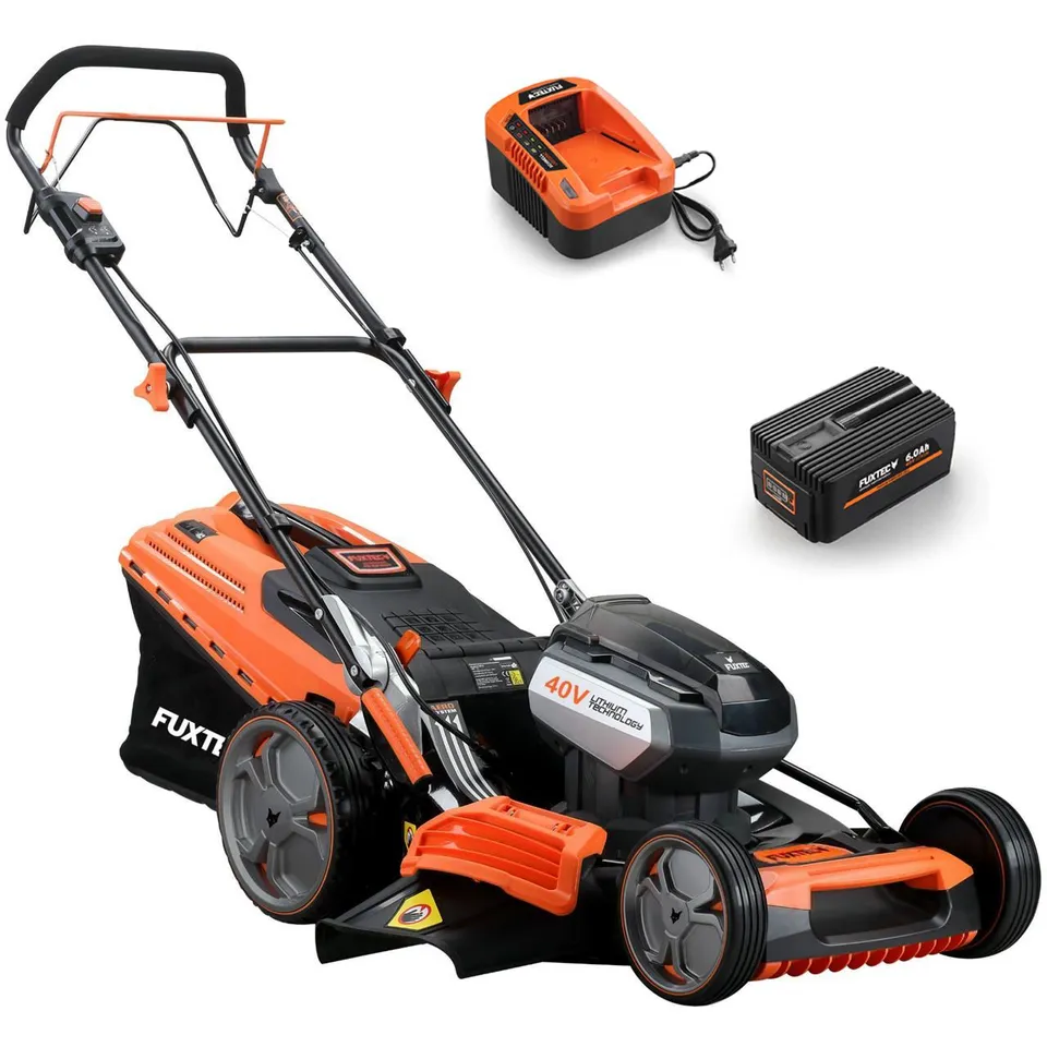fuxtec-e148cv-40v-akku-rasenm-her-set-mit-akku-und-ladeger-t-b-ware image 1