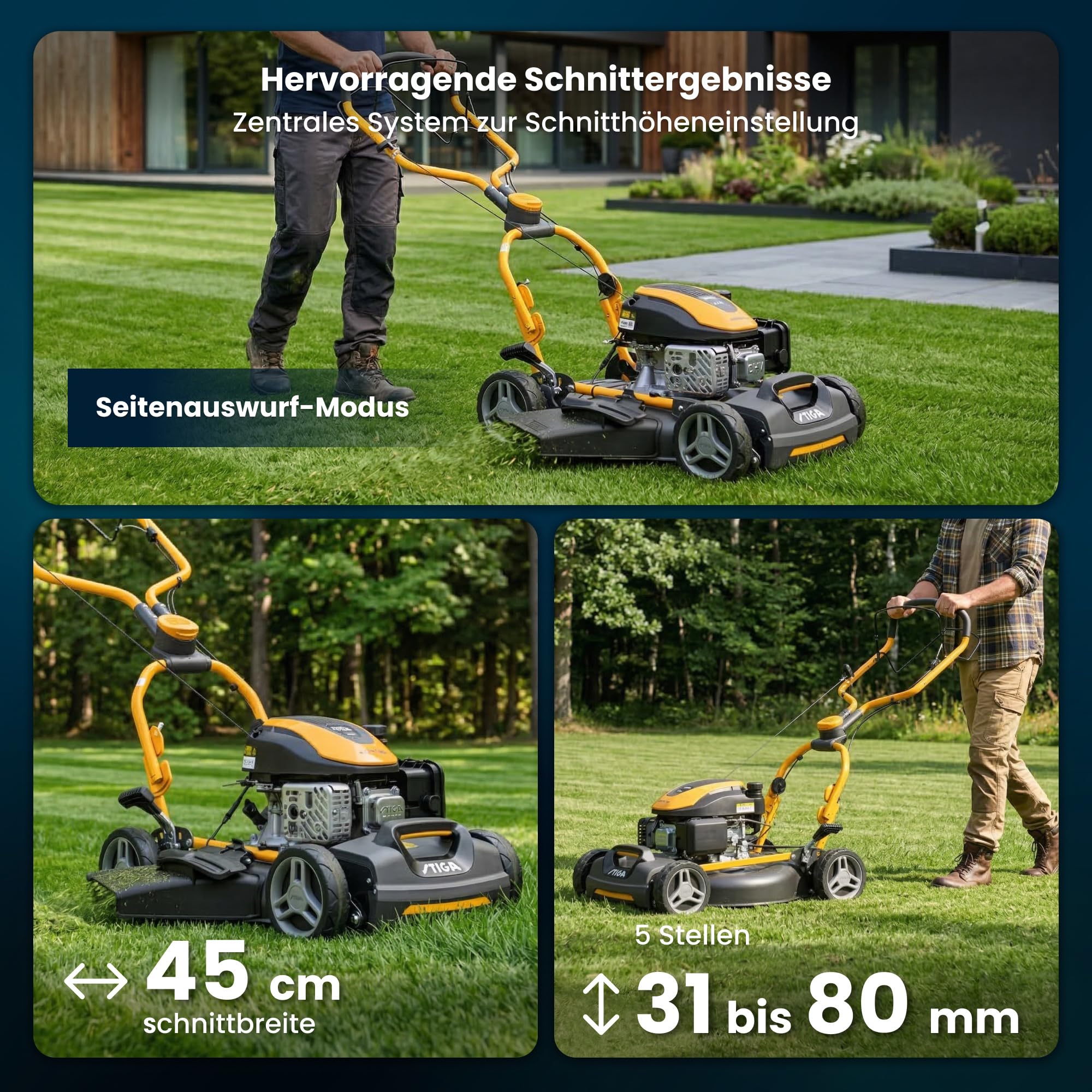 stiga-multiclip-747-sd-benzin-rasenm-her-selbstfahrend-45-cm-139-cm-mulchen image 4