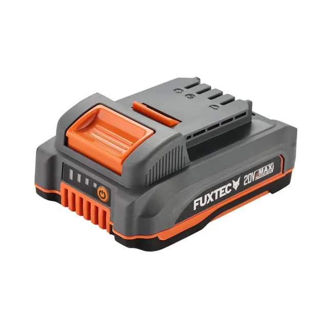fuxtec-20v-2ah-lithium-ionen-akku-f-r-20v-gartenger-te image 1