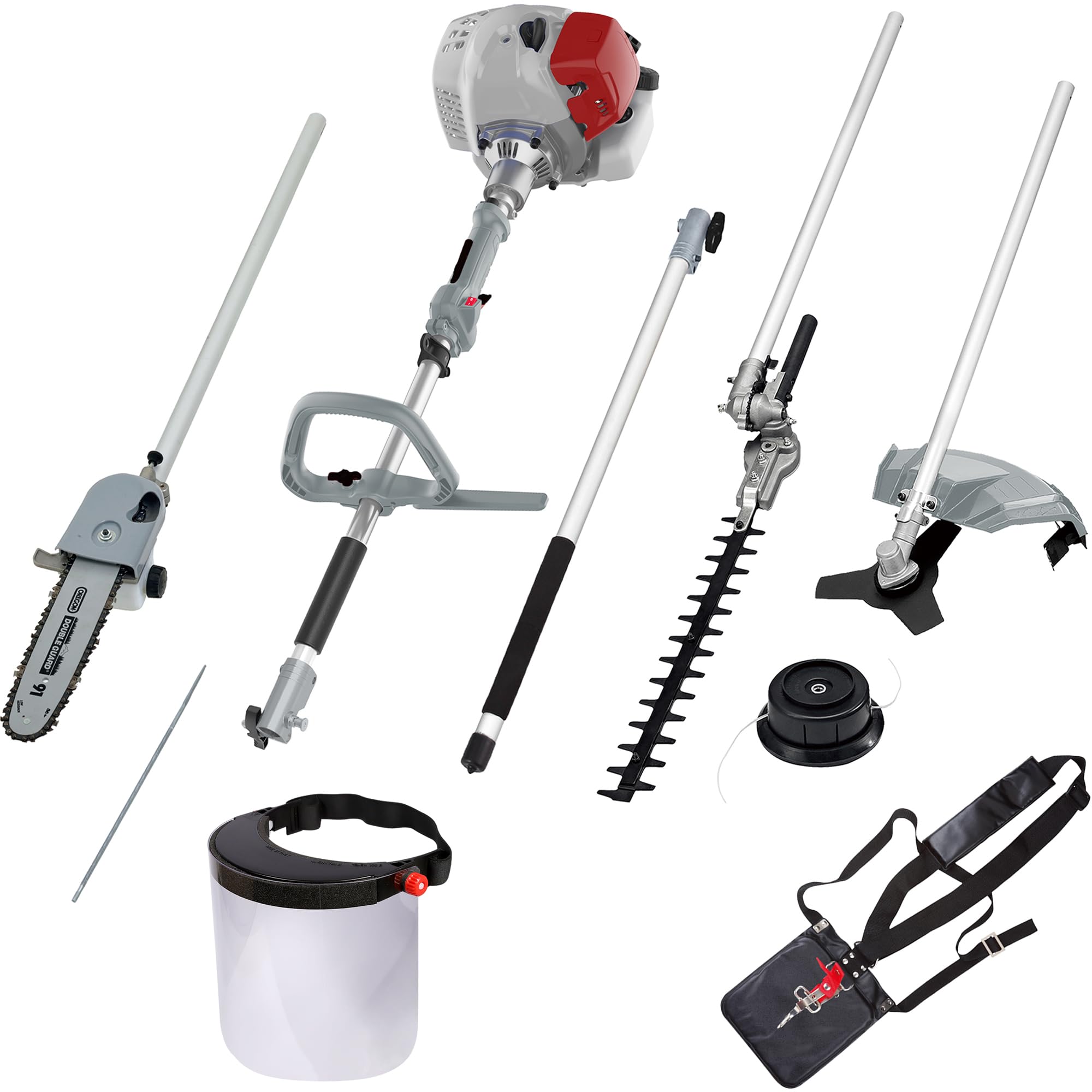 ikra-multitool-ibkh-33-1-benzin-4in1-garten-multifunktionswerkzeug-rasentrimmer- image 1