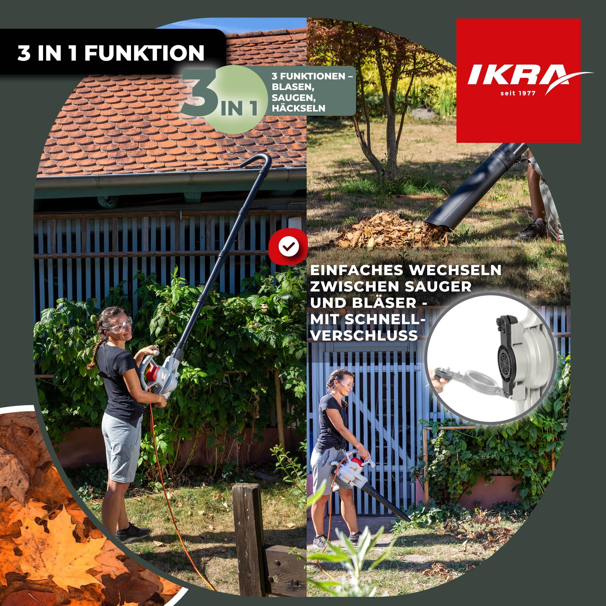ikra-iebv-3200-elektro-laubsauger-laubbl-ser-3in1-3200-w image 3