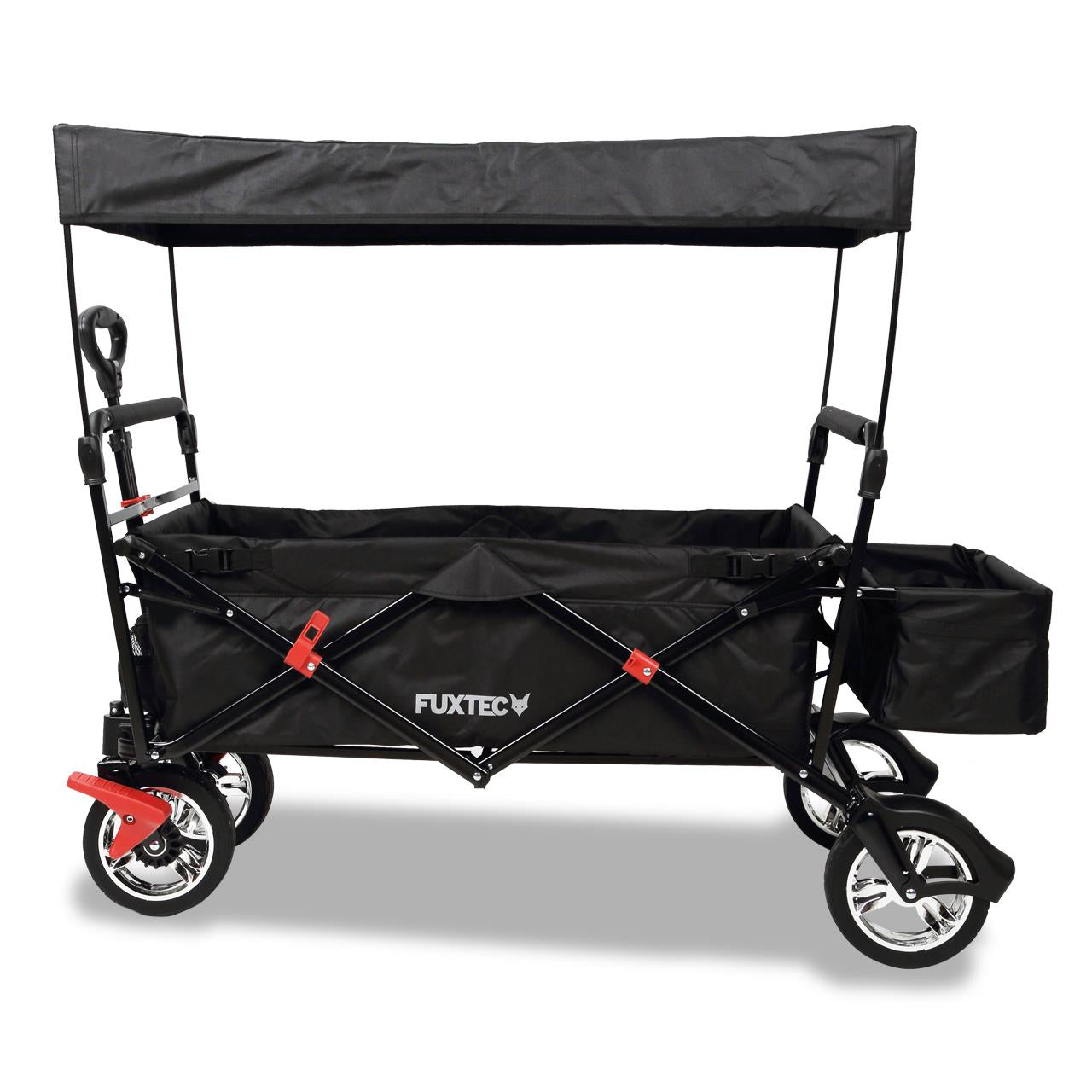 fuxtec-fx-ct500-bollerwagen-faltbar-mit-sonnendach-inkl-hecktasche-und-tragetasc image 2