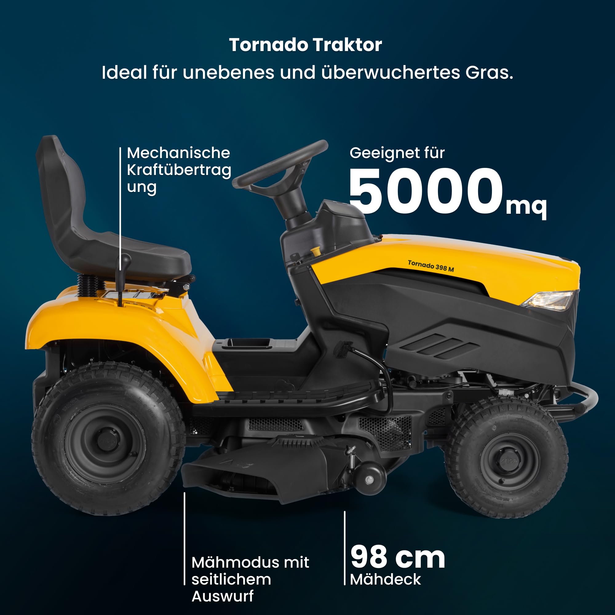stiga-tornado-398-m-benzin-gartentraktor-98-cm-m-hdeck image 2