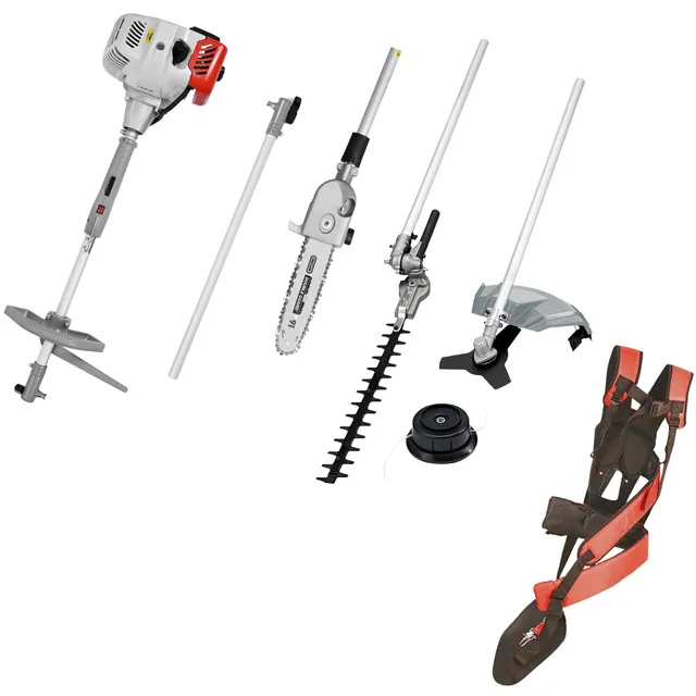 ikra-ibkh-52-1-benzin-multitool-4in1-rasentrimmer-freischneider-heckenschere-hoc image 1