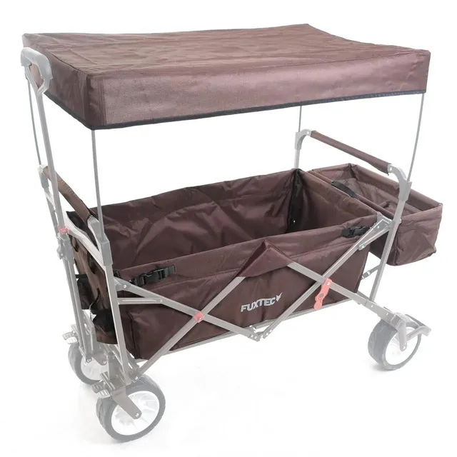 fuxtec-stoff-bezug-komplett-braun-f-r-bollerwagen-jw76c-serie image 1