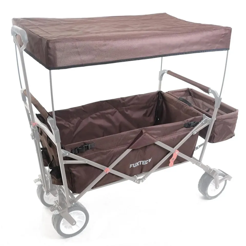 fuxtec-stoff-bezug-komplett-braun-f-r-bollerwagen-jw76c-serie image 1