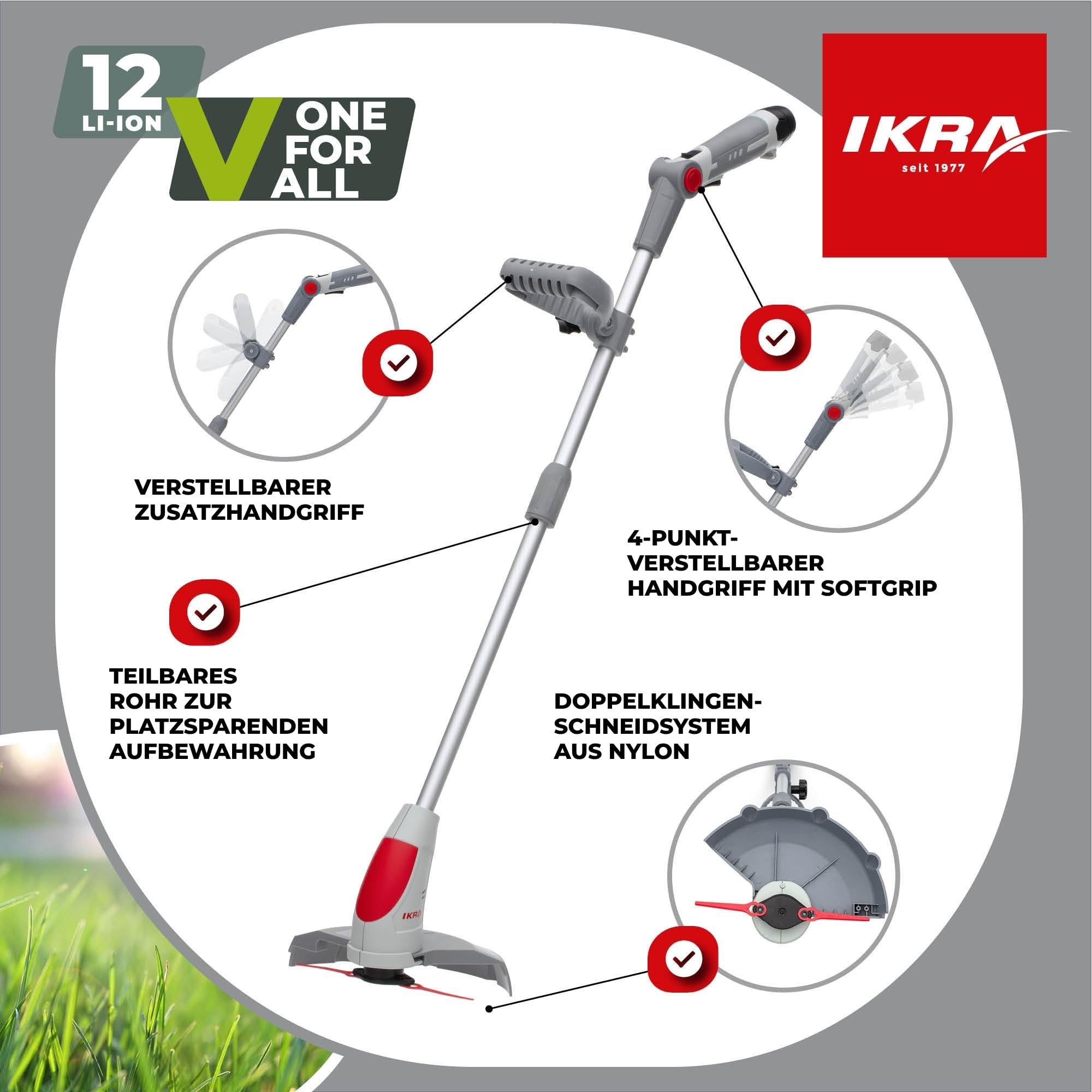 ikra-rasentrimmer-iart-1224-12-v-akku-trimmer-24-cm-inkl-akku image 6