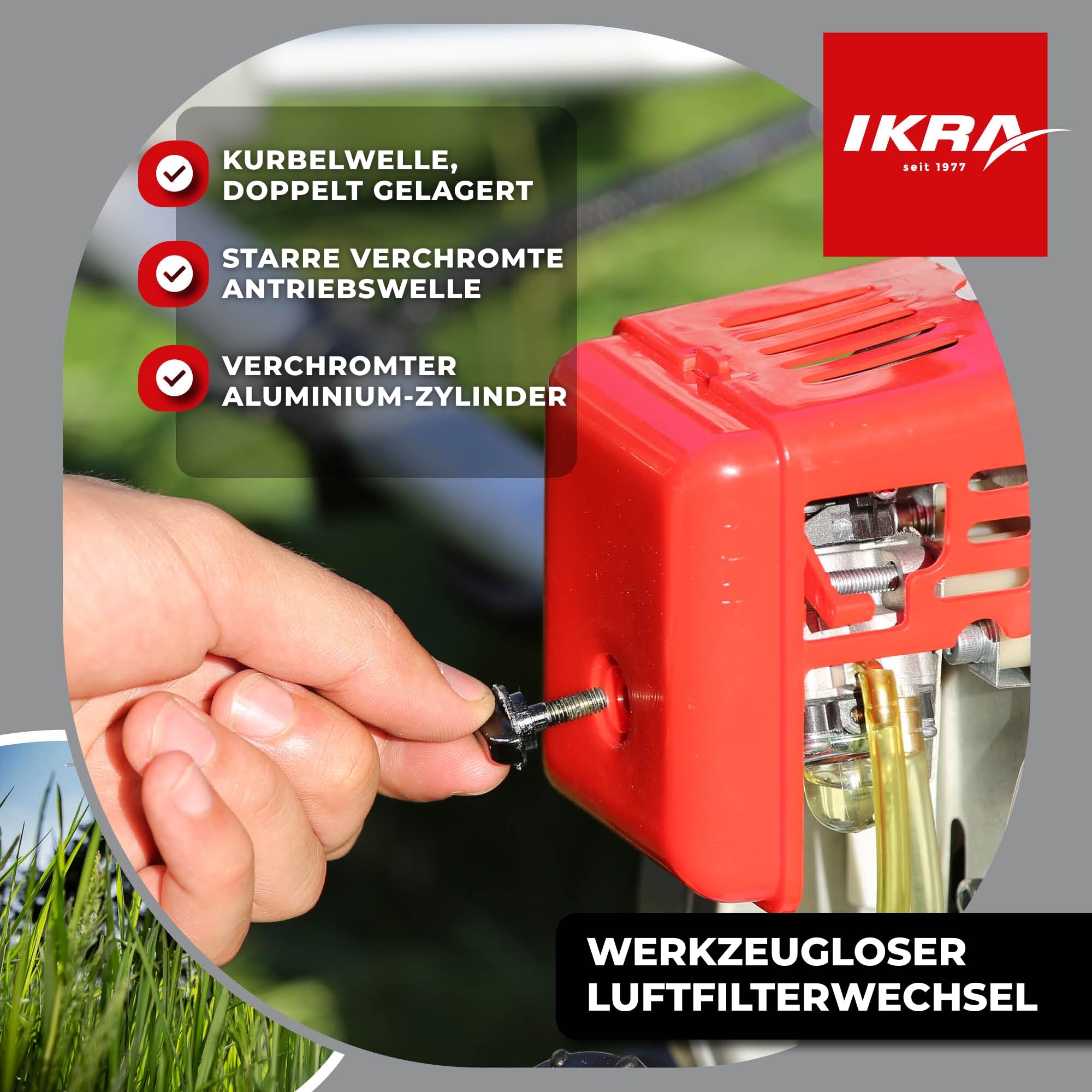 ikra-ibf-31-4-benzin-freischneider-mit-4-takt-motor-31-cm-inkl-fadenspule-3-zahn image 4