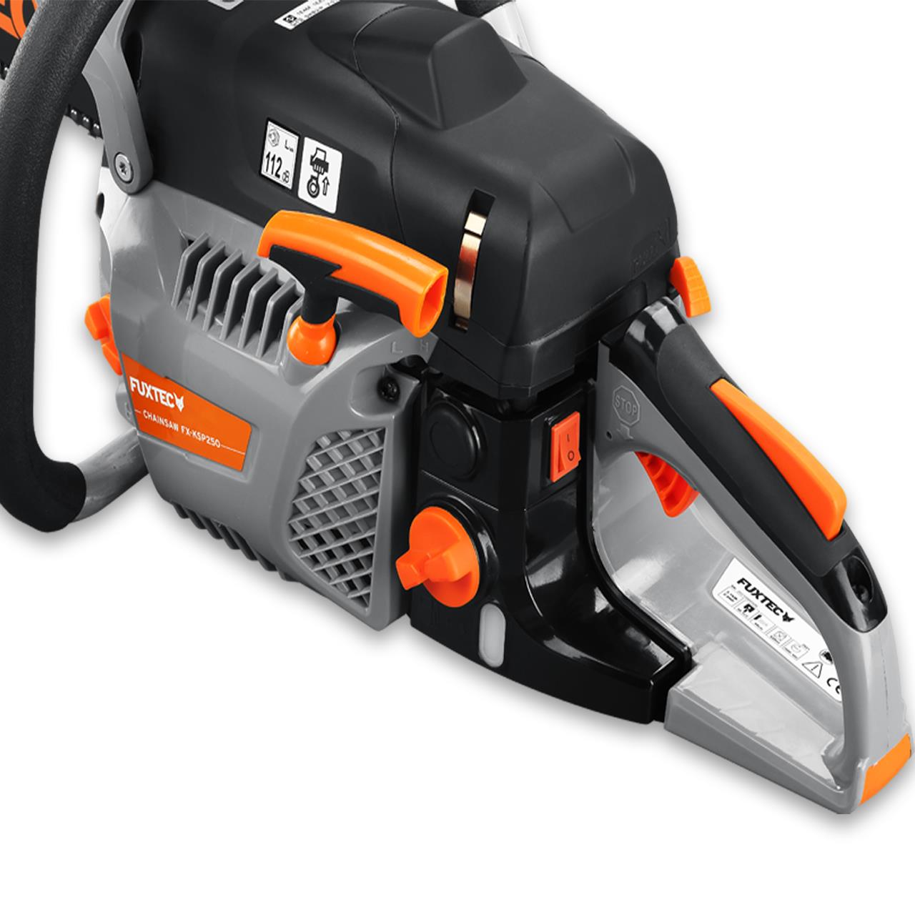 b-ware-fuxtec-profi-kettens-ge-fx-ksp250-benzin-50-1-cm-mit-schwert-und-kette image 3