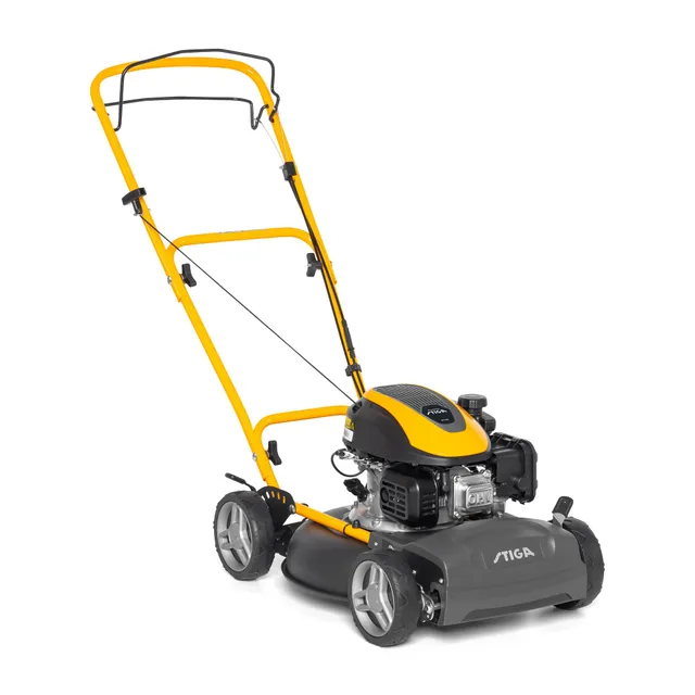 stiga-multiclip-47-s-benzin-rasenm-her-selbstfahrend-mit-mulchfunktion-45-cm image 1