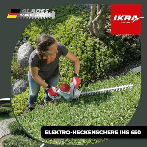 ikra-elektro-heckenschere-ihs-650-55-cm-schwert-22-mm-schnitt-180-drehgriff image 8