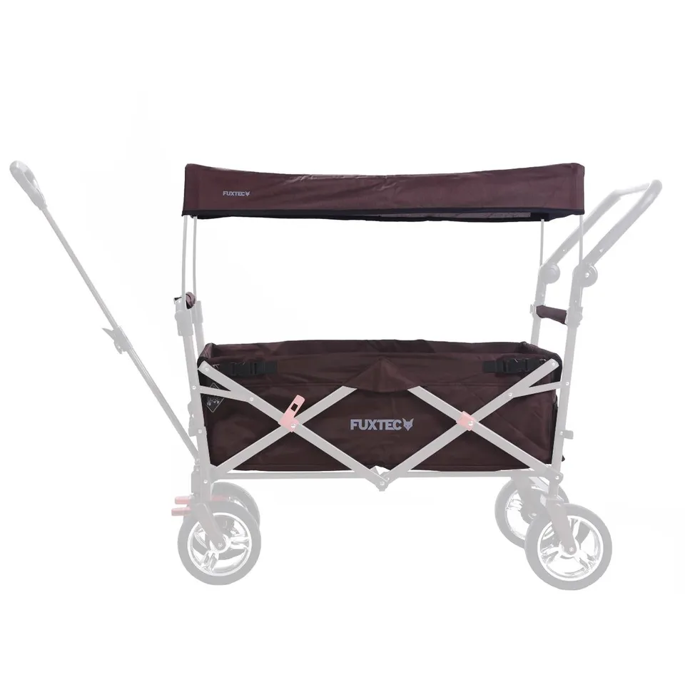 fuxtec-stoffbezug-komplett-braun-f-r-bollerwagen-ct-700-serie image 1