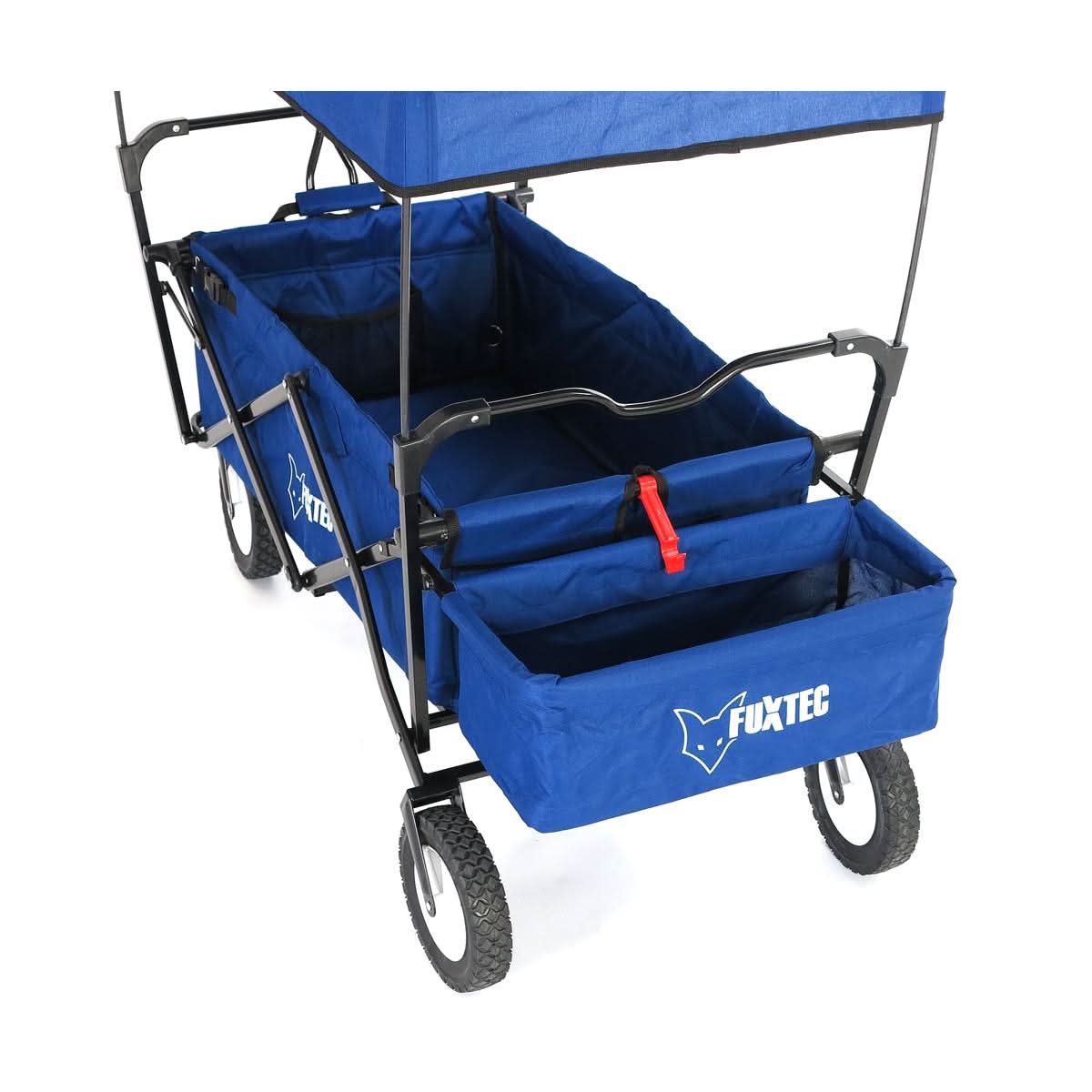 fuxtec-bollerwagen-jw-76an-navy-blau-mit-sonnendach-b-ware image 3