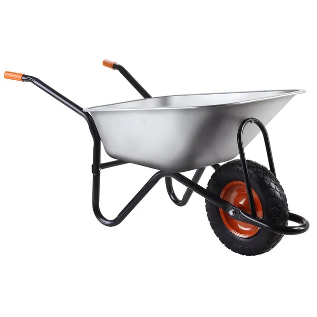 fuxtec-fx-wb6404g-schubkarre-90-liter-120-kg-verzinkter-stahl image 1