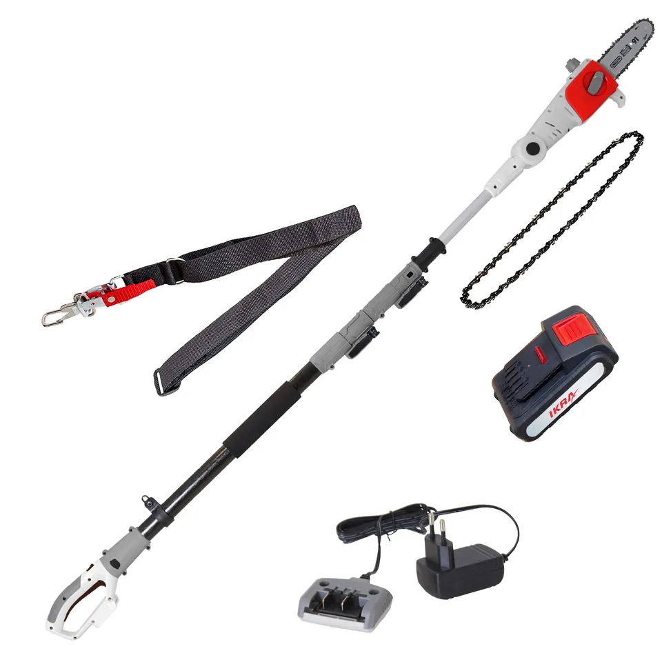 ikra-icps-2020-akku-teleskop-entaster-20-cm-bis-4-m-inkl-akku-und-ersatzkette image 1