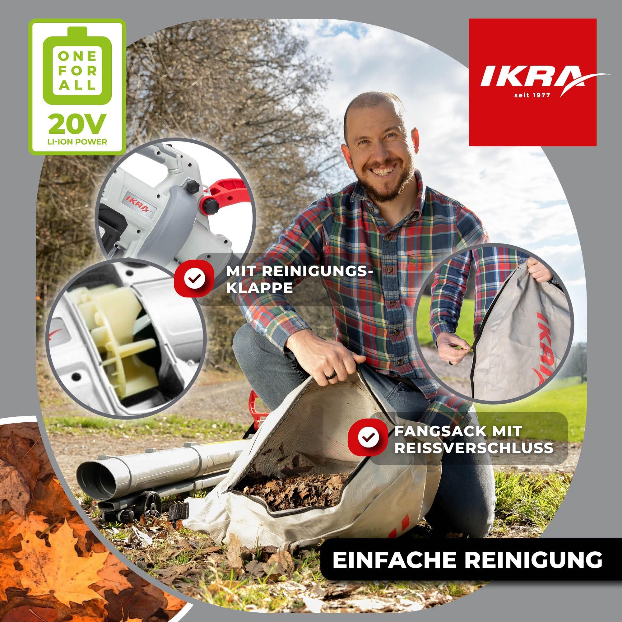 ikra-ials-2-20-3in1-akku-laubbl-ser-laubsauger-mit-2-akkus-und-ladeger-t image 4