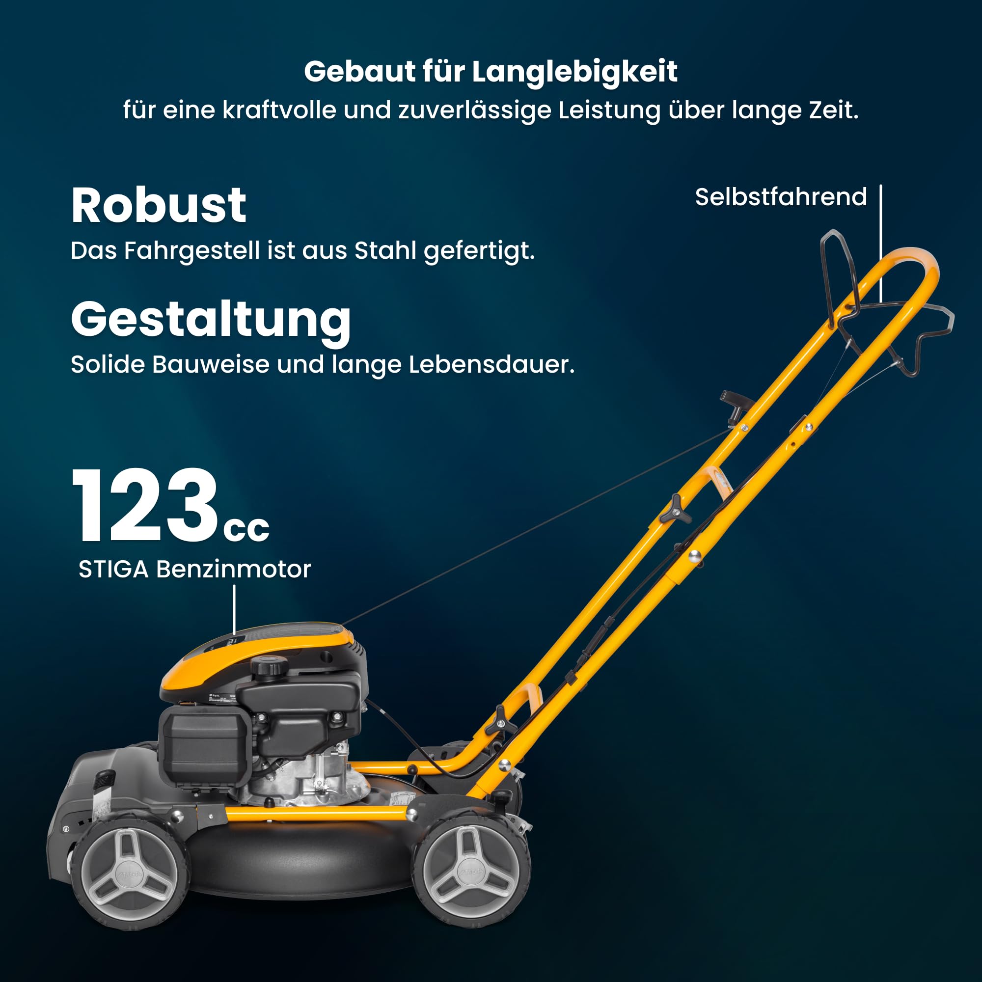 stiga-multiclip-47-s-benzin-rasenm-her-selbstfahrend-mit-mulchfunktion-45-cm image 2