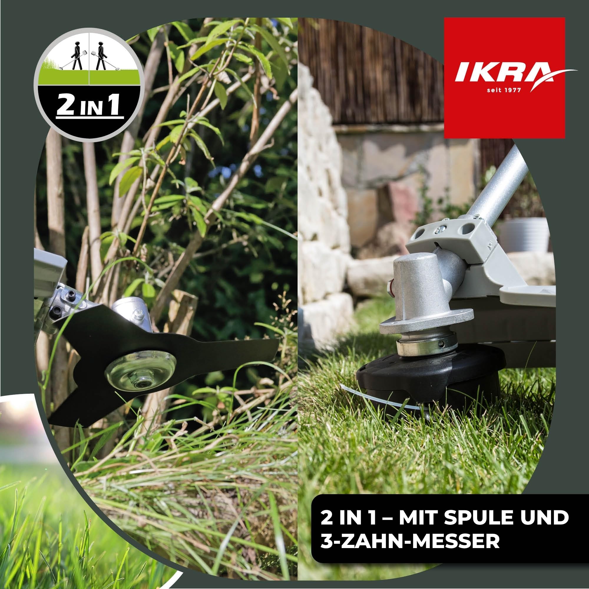 ikra-ies-1000-c-elektro-sense-1000-w-37-cm-faden-23-cm-messer-inkl-zubeh-r image 4