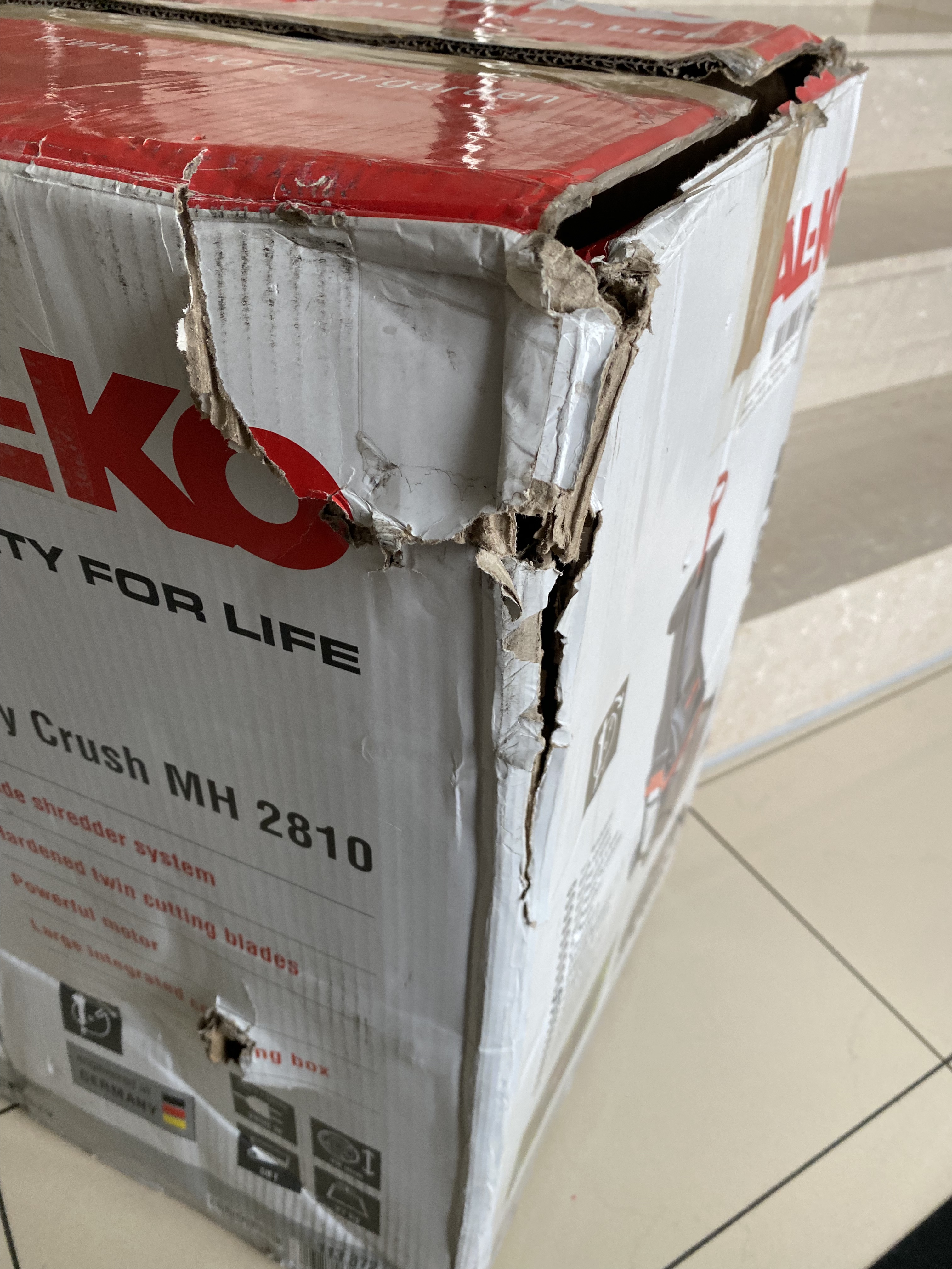 Ordentlich, Box schnell voll