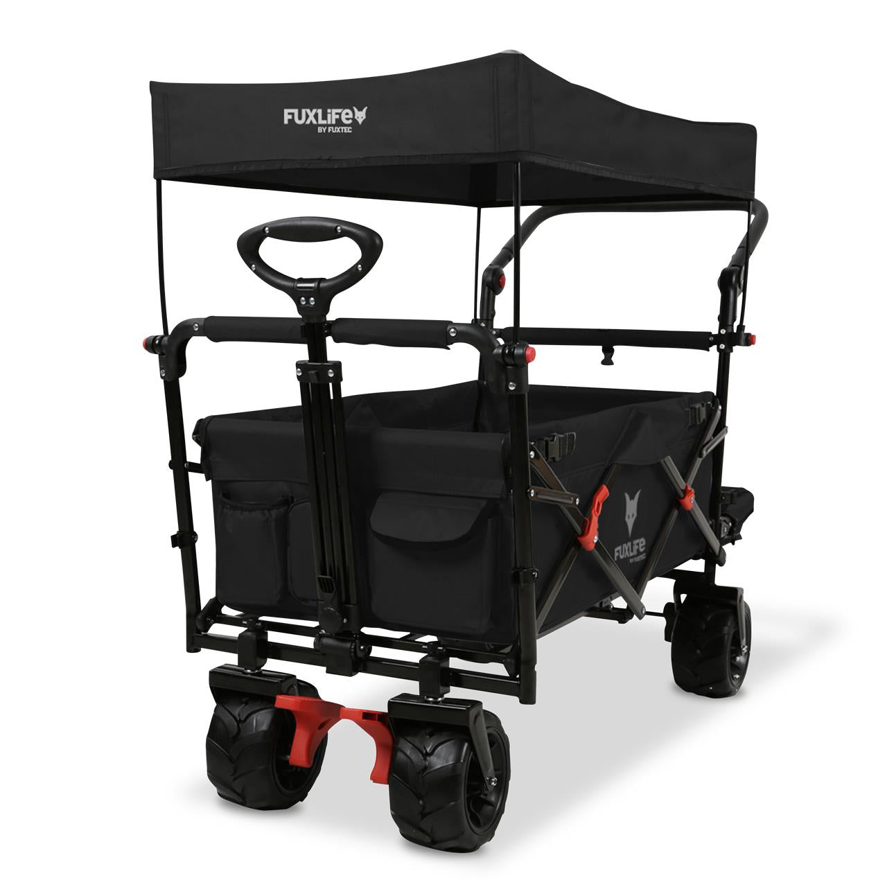 fuxlife-fx-ctb800-strand-bollerwagen-mit-uv-sonnendach-upf-50 image 2