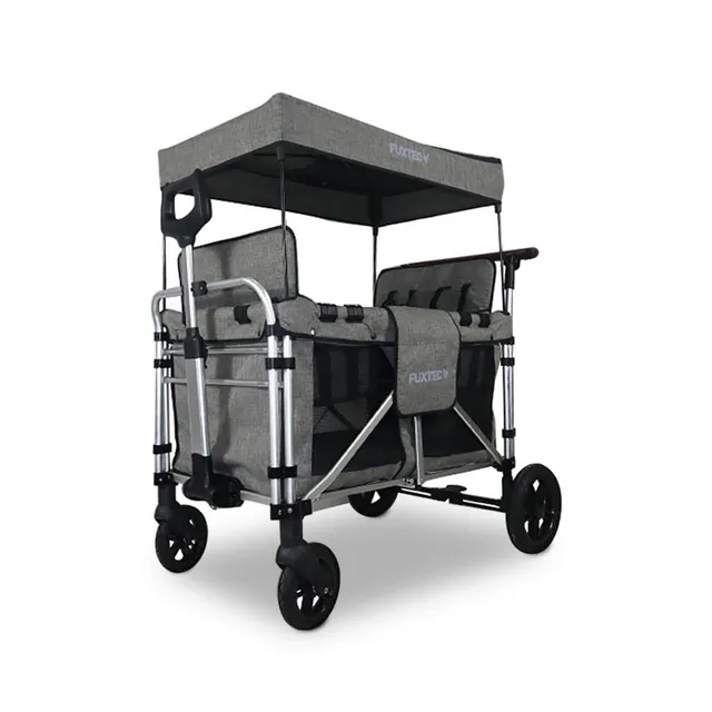 fuxtec-fx-ctxl900-xl-luxus-bollerwagen-4-sitzer-grau-b-ware image 1