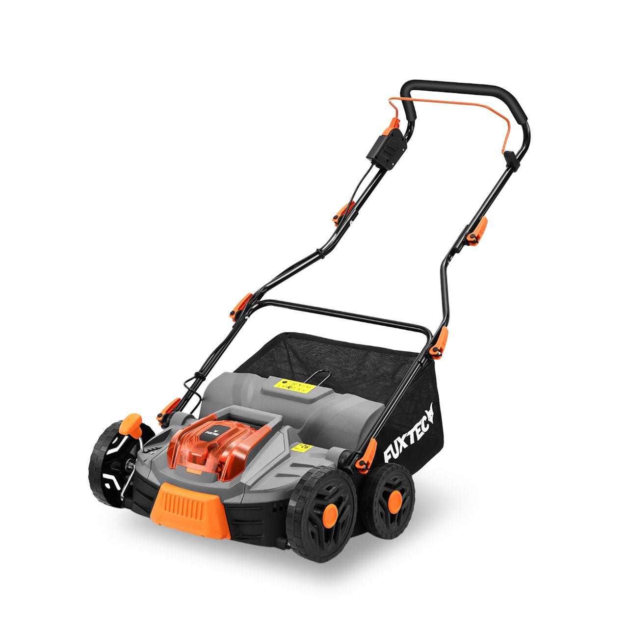fuxtec-40v-akku-vertikutierer-set-fx-e2ve38set-38-cm-inkl-2x-20v-akku image 2