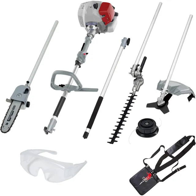 ikra-ibkh-33-1-benzin-multitool-4in1-garten-multifunktionswerkzeug image 1