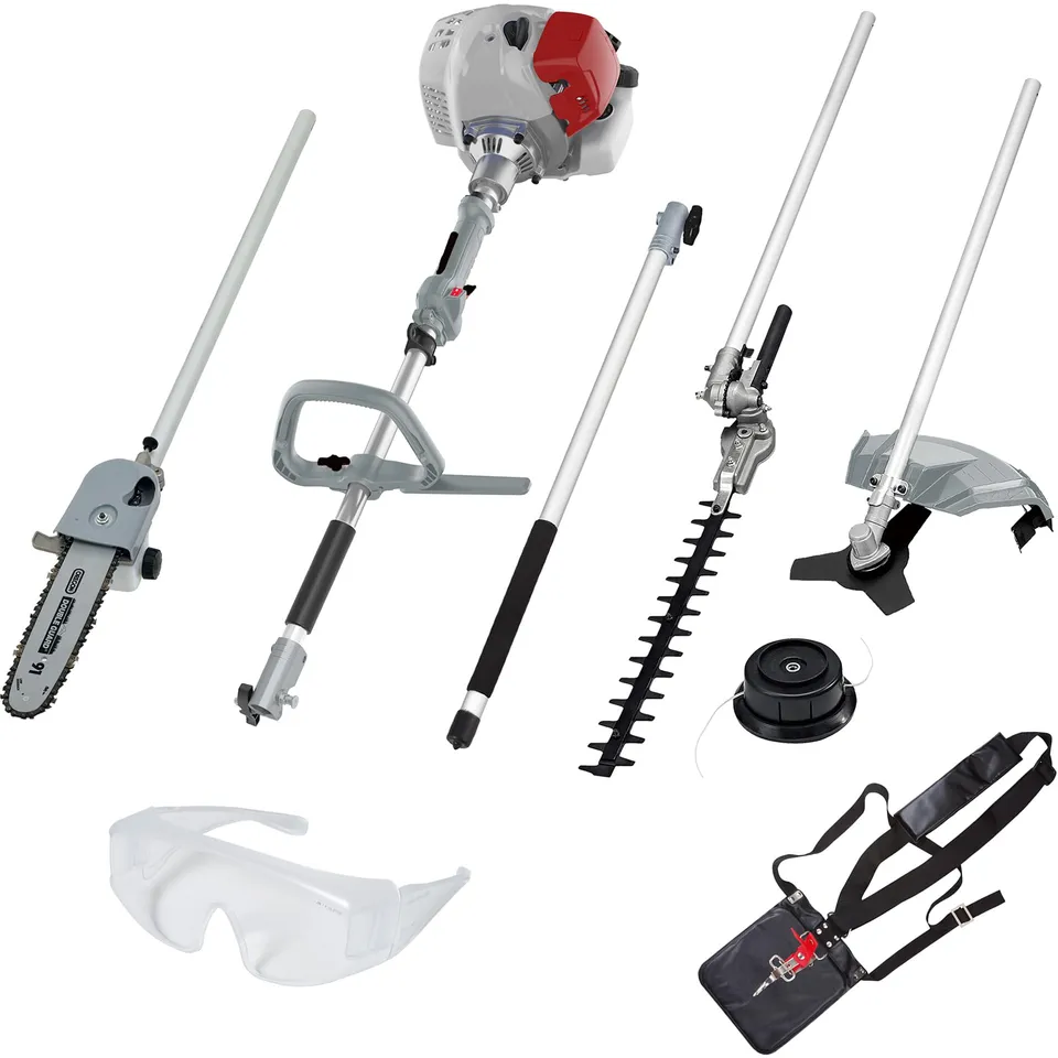 ikra-ibkh-33-1-benzin-multitool-4in1-garten-multifunktionswerkzeug image 1