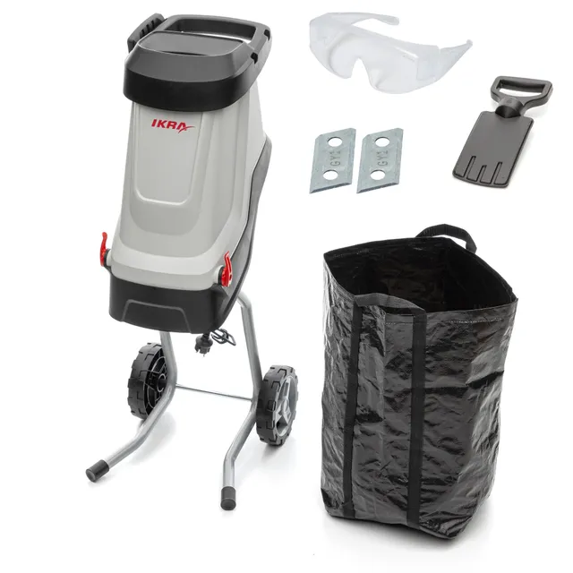 ikra-elektro-gartenh-cksler-imh-2800-2800w-bis-45-mm-inkl-ersatzmesser-fangsack- image 1