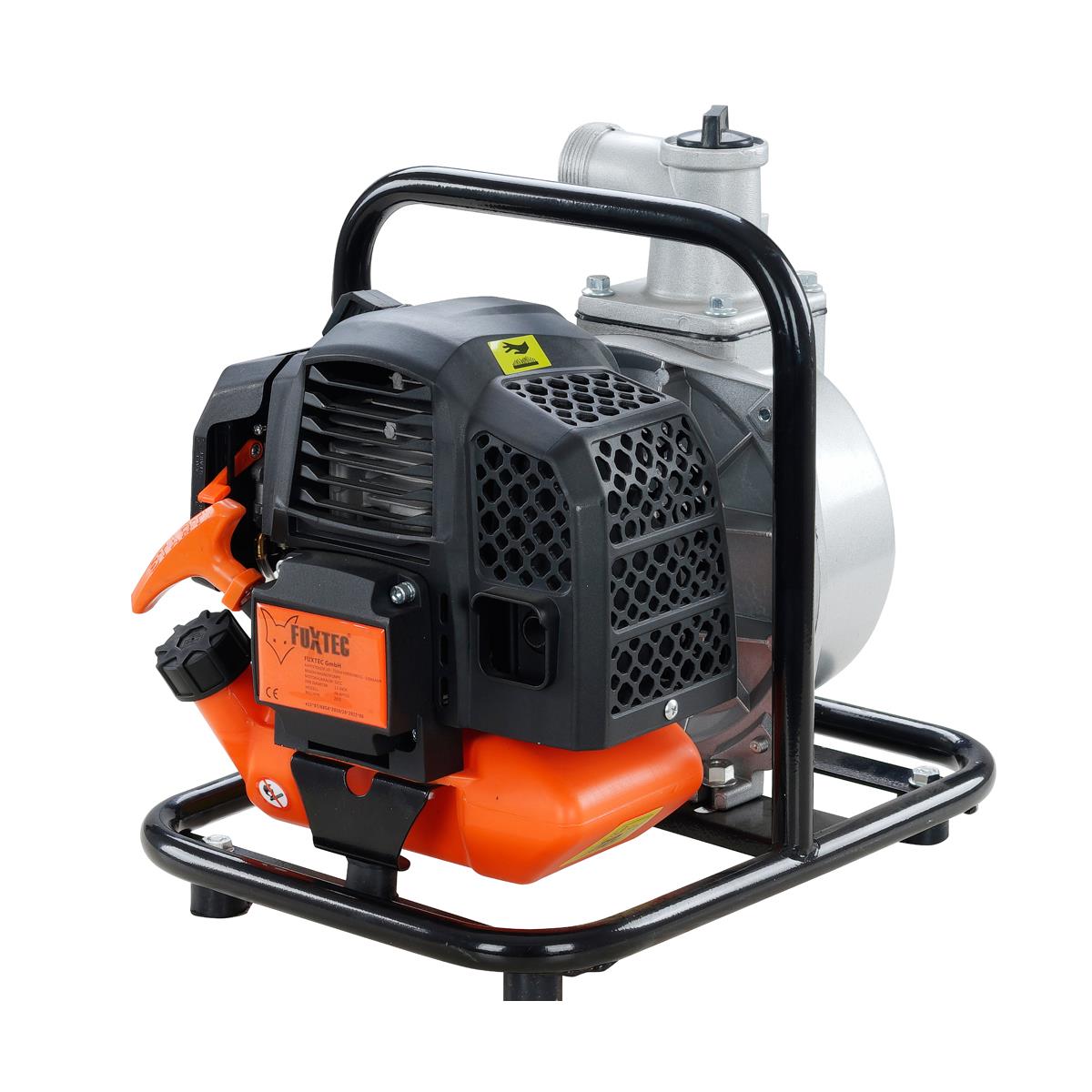 fuxtec-benzin-wasserpumpe-fx-wp143-mit-1-7-ps-zweitaktmotor image 2