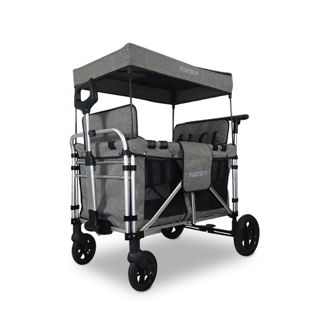 fuxtec-fx-ctxl900-xl-luxus-bollerwagen-4-sitzer-grau-b-ware image 1