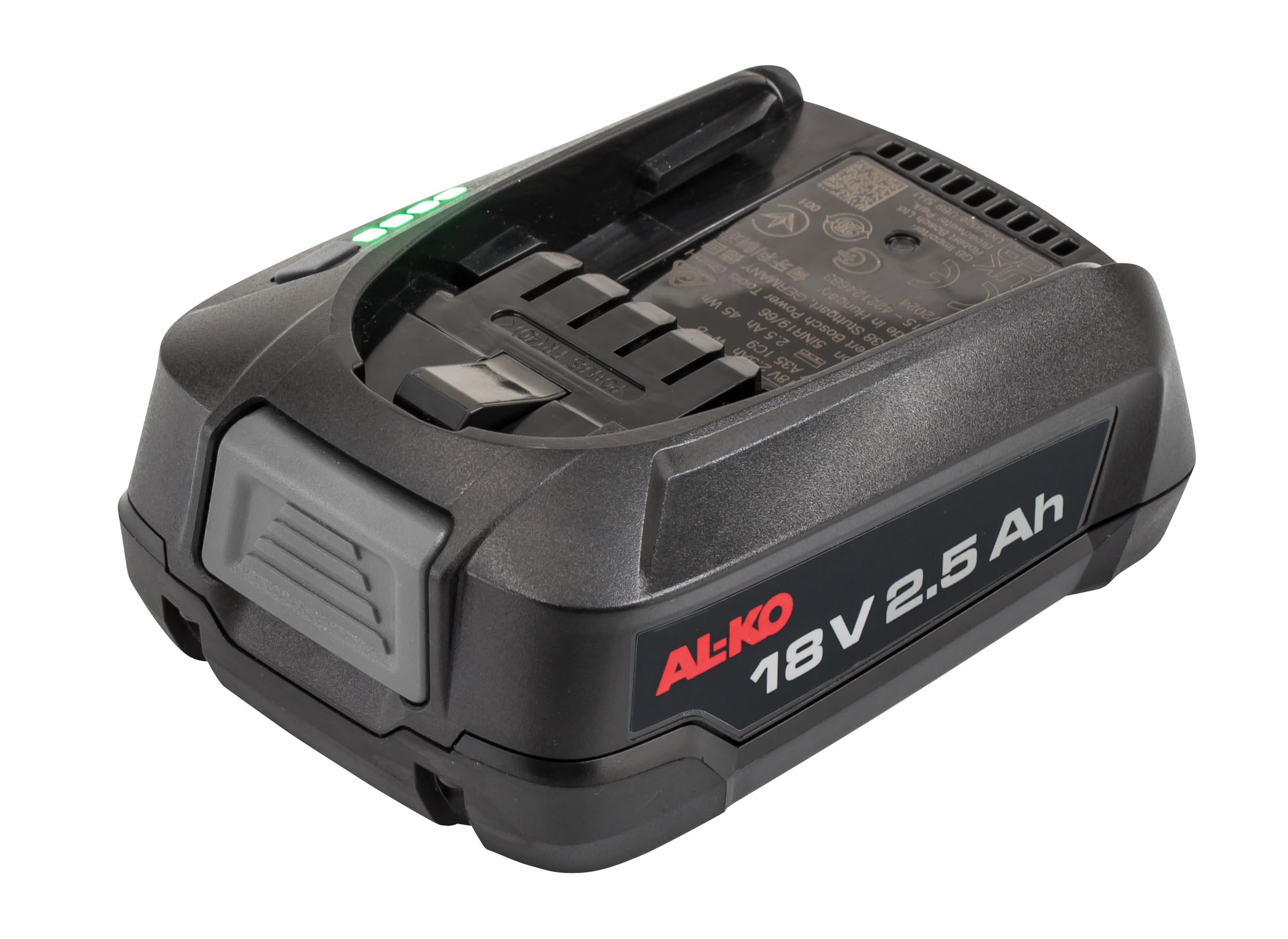 al-ko-18-v-akku-b50-5-li-2-5-ah-li-ion-bosch-home-garden-kompatibel-mit-ladestan image 2
