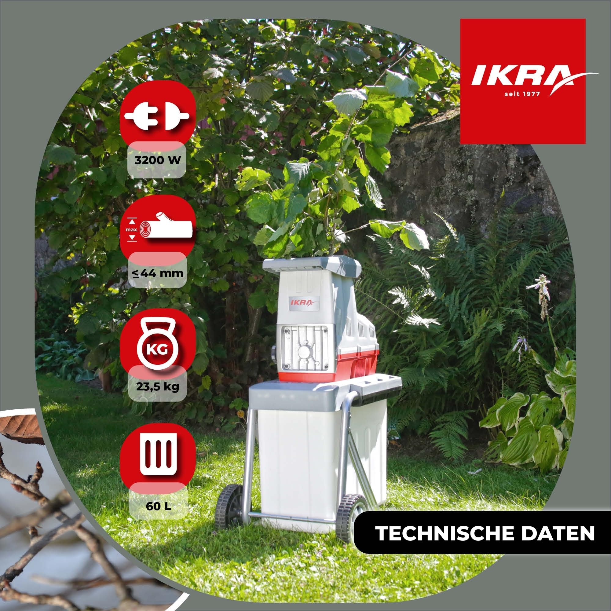 ikra-ilh-3200a-elektro-walzenh-cksler-3200-w-bis-44-mm-mit-60-l-fangbox image 5