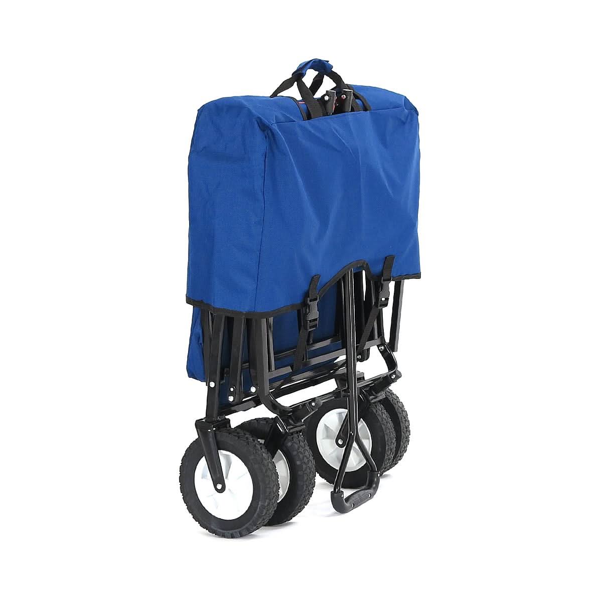 fuxtec-bollerwagen-jw-76an-navy-blau-mit-sonnendach-b-ware image 4