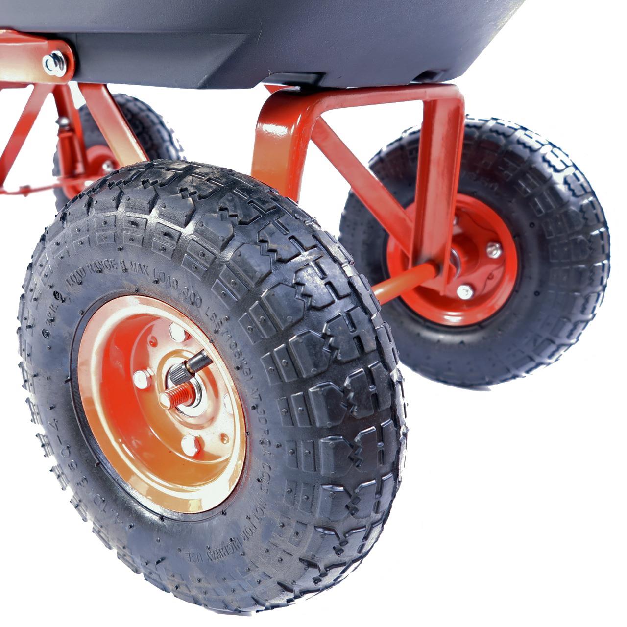 b-ware-fuxtec-kippwagen-fx-kw2175-schwarz-300-kg-mit-kippfunktion image 5