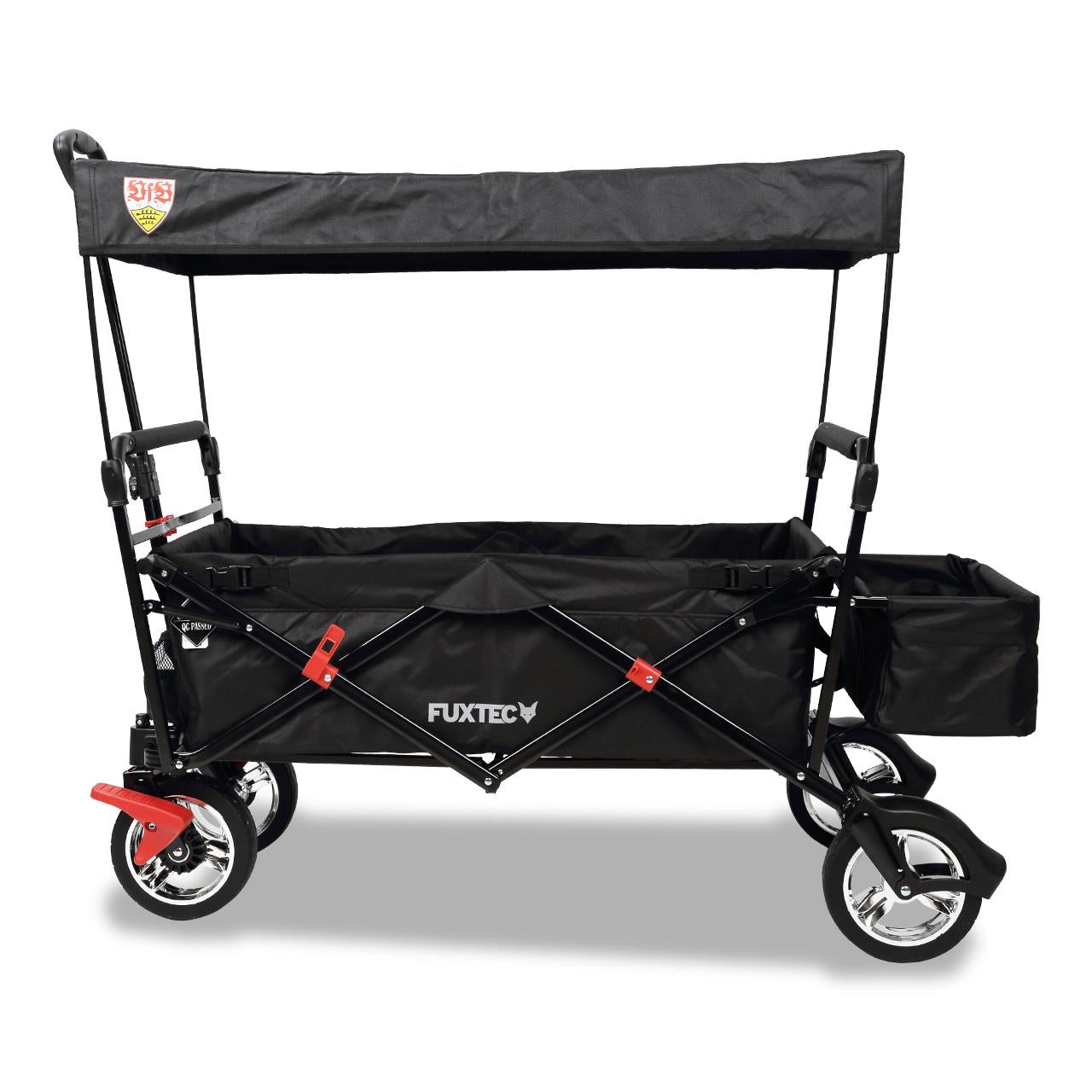 fuxtec-bollerwagen-fx-ct500-vfb-stuttgart-edition-mit-sonnendach image 3