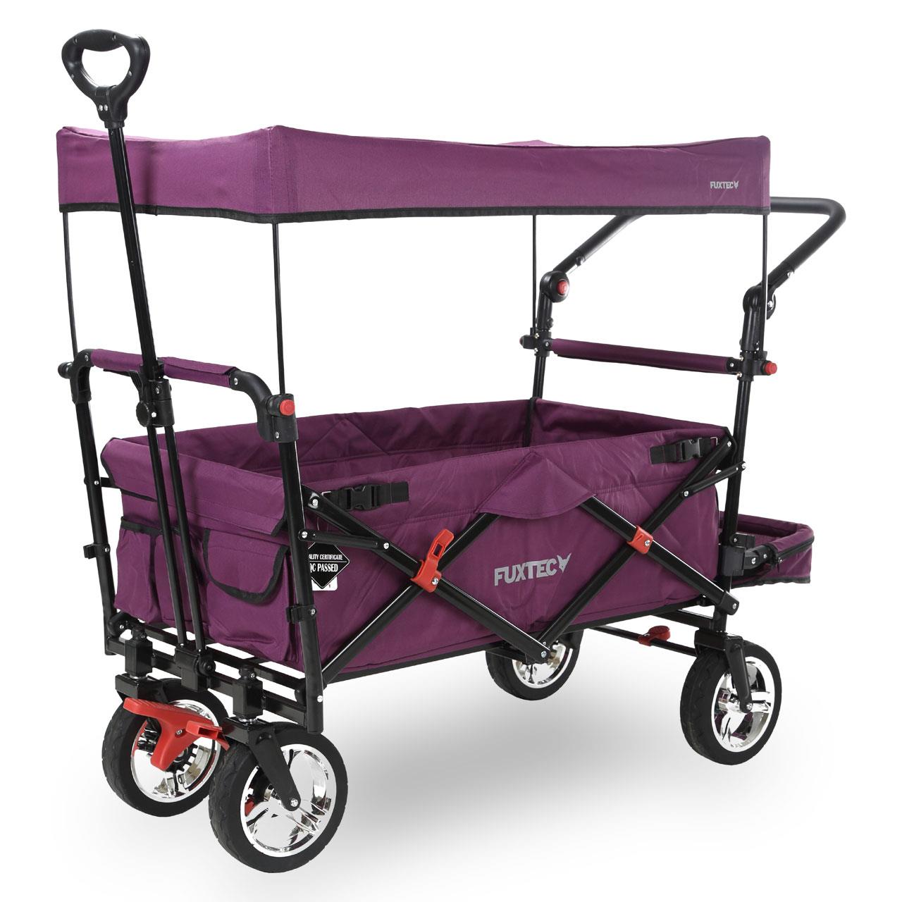 fuxtec-bollerwagen-fx-ct800-b-ware-mit-sonnendach-schiebegriff-und-innenraumverl image 6