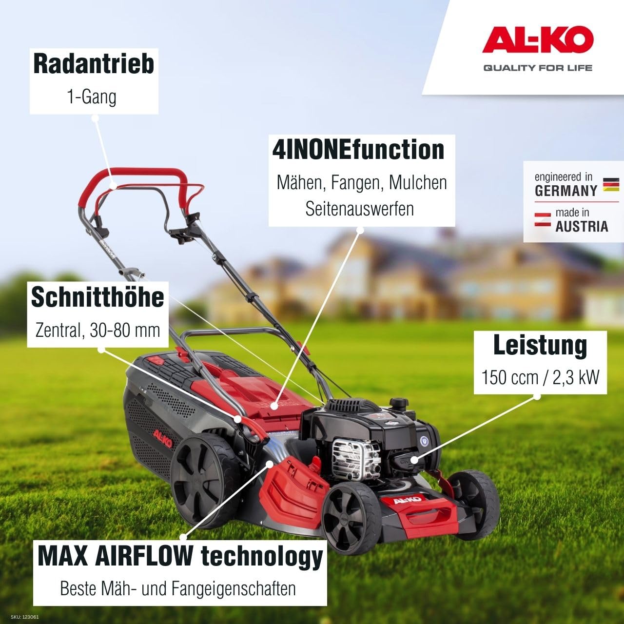 al-ko-benzin-rasenm-her-premium-524-sp-b-51-cm-schnittbreite-2-3-kw-hinterradant image 2
