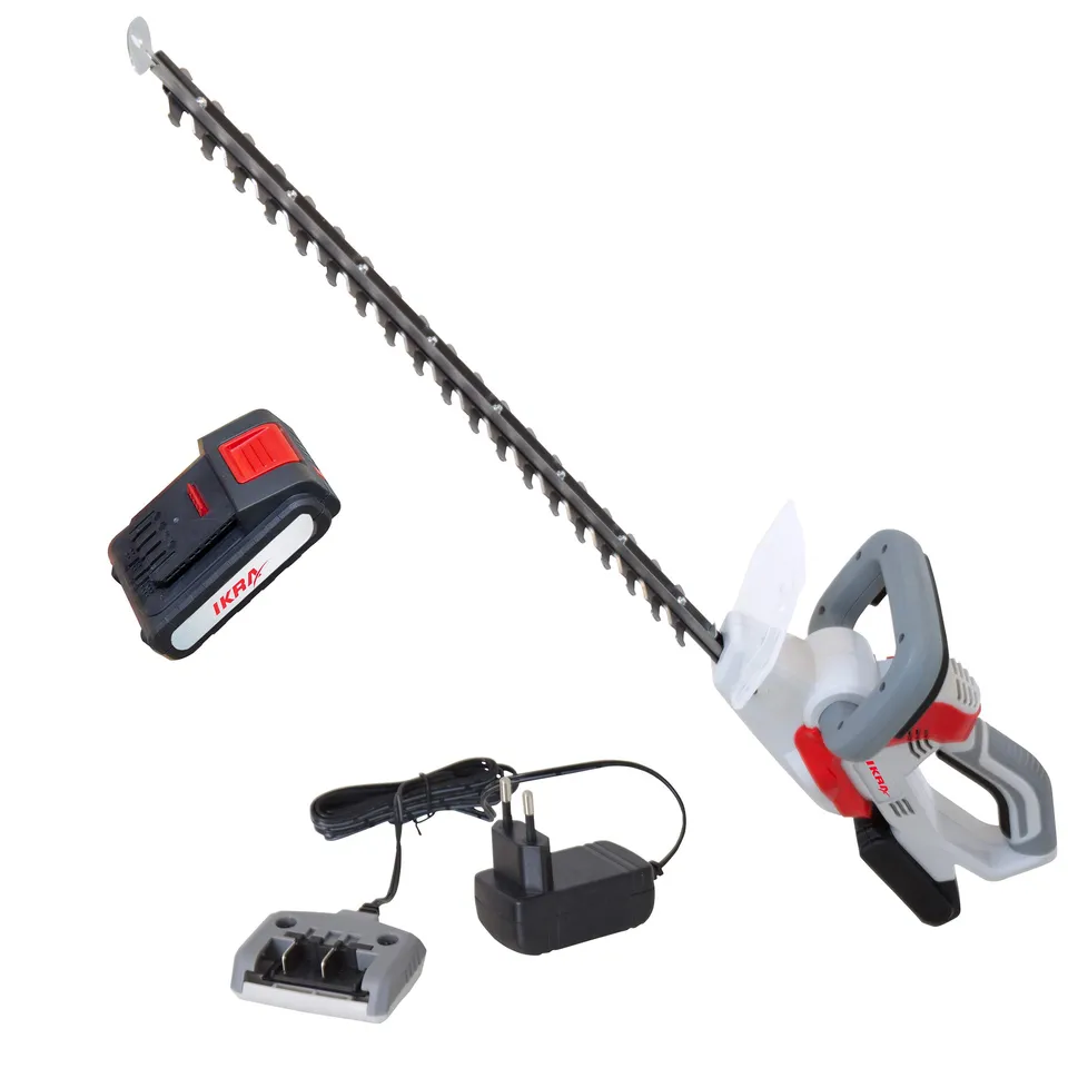 ikra-iahs-20-1-akku-heckenschere-54-cm-inkl-20v-akku-ladeger-t image 1