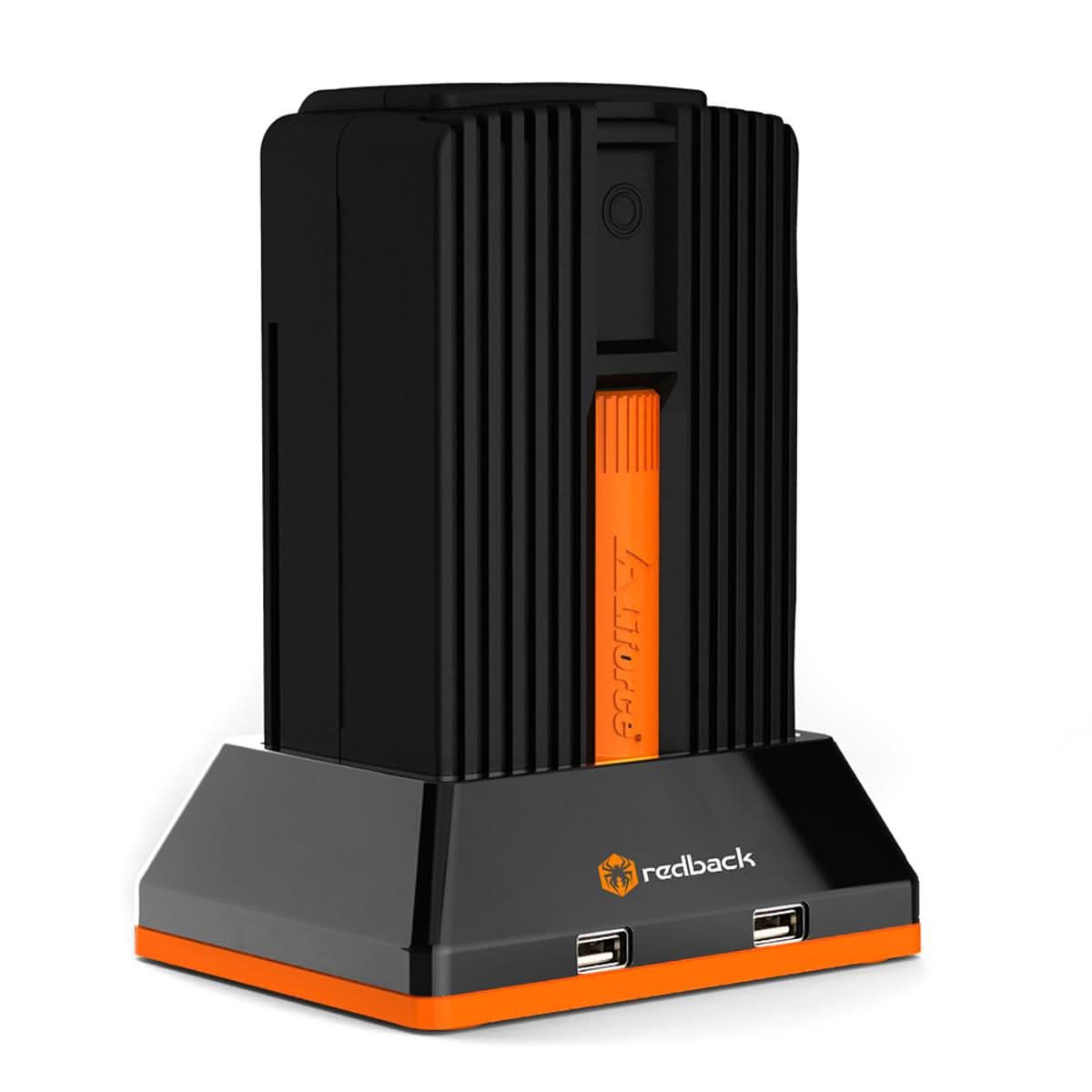 fuxtec-40v-akku-usb-ladestation-b-ware-mobile-stromquelle-mit-2x-usb image 2