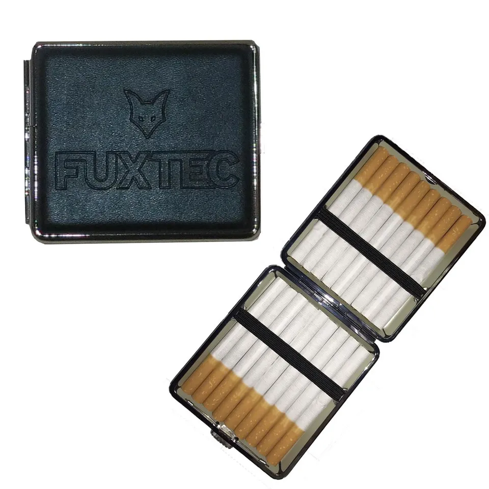 fuxtec-zigaretten-etui-schwarz-kunstleder-f-r-18-zigaretten image 1