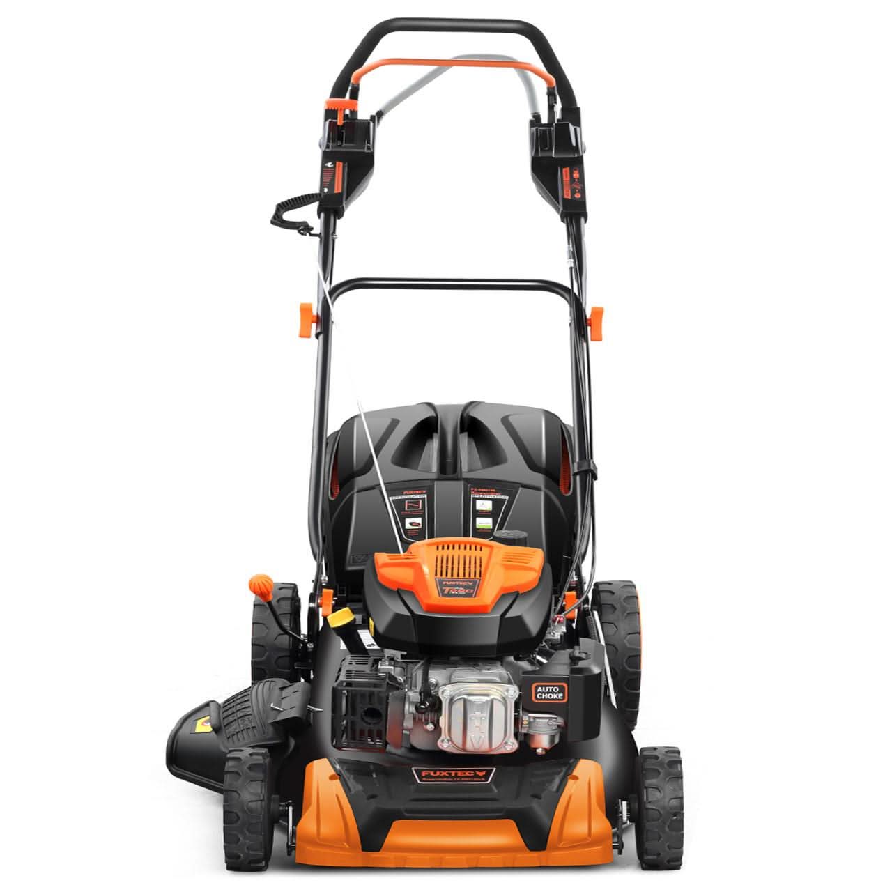 b-ware-fuxtec-fx-rm5196pro-benzin-rasenm-her-mit-radantrieb image 2