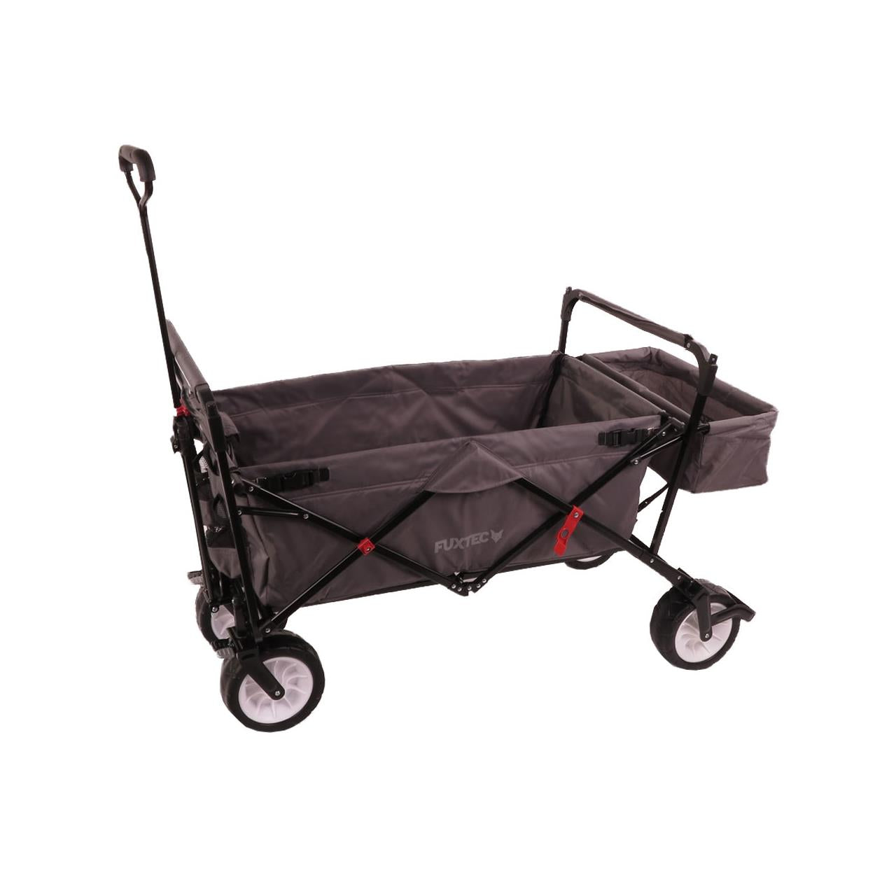 fuxtec-bollerwagen-jw-76cg-grau-mit-sonnendach-b-ware-faltbar image 5