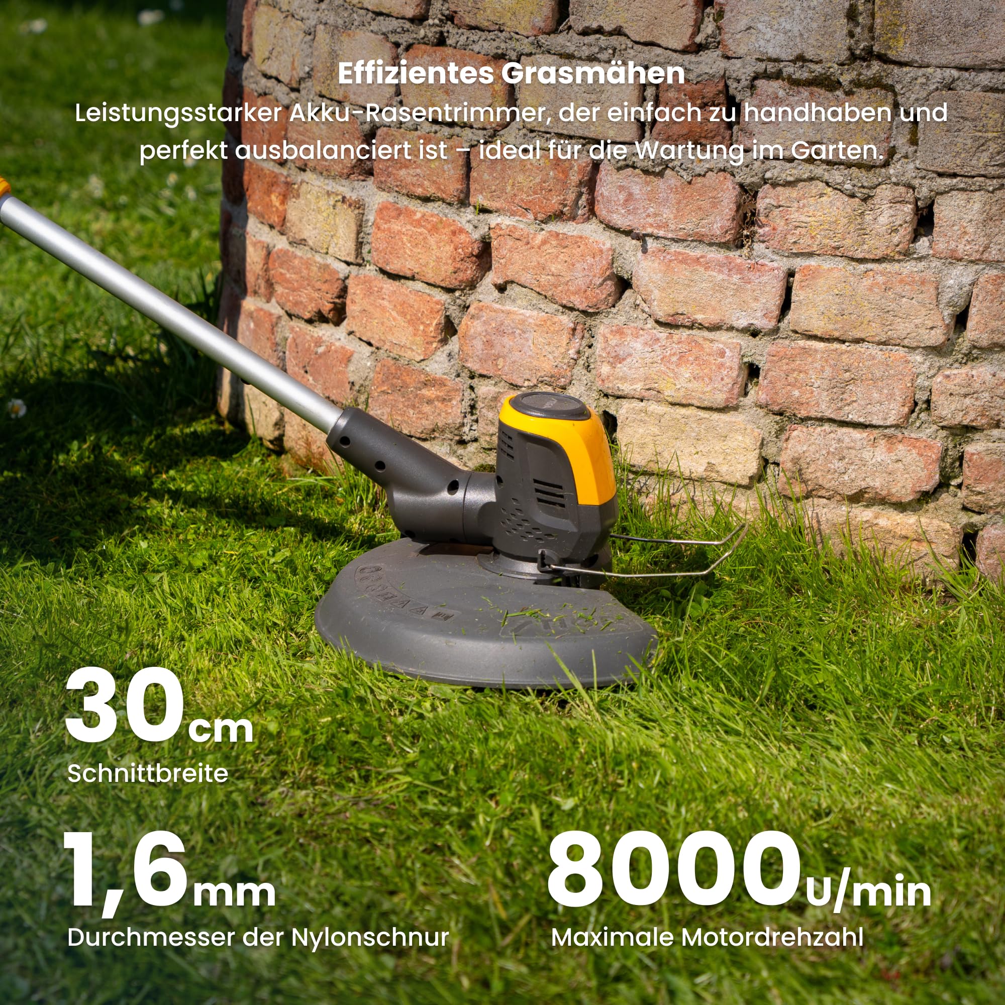 stiga-gt-500e-kit-akku-rasentrimmer-48-v-2-ah-30-cm-schnittbreite image 5