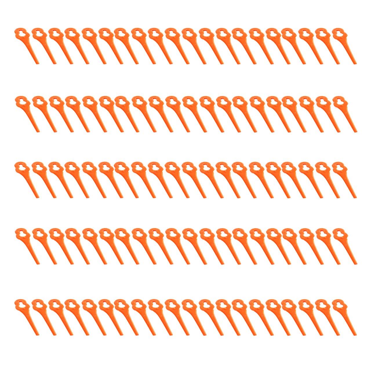 100x-ersatzklingen-ersatzmesser-aus-kunststoff-f-r-20v-akku-rasentrimmer-fx-e1rt image 1