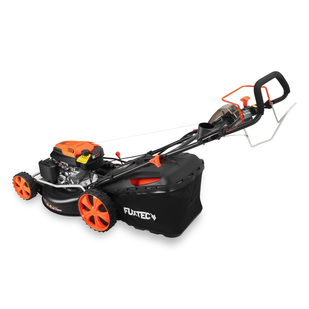 fuxtec-fx-rm5396espro-benzin-rasenm-her-mit-elektrostart-und-selbstantrieb image 6
