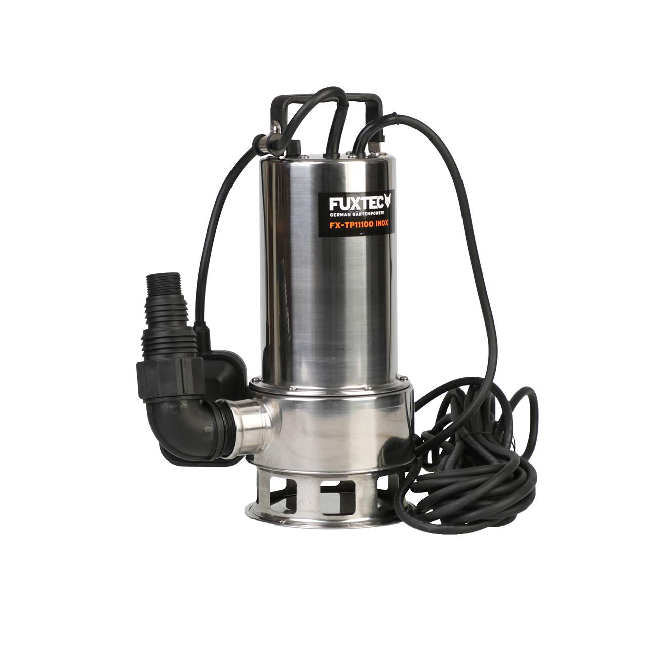fuxtec-tauchpumpe-fx-tp11000-inox-schmutzwasserpumpe-1100-watt-edelstahl image 6