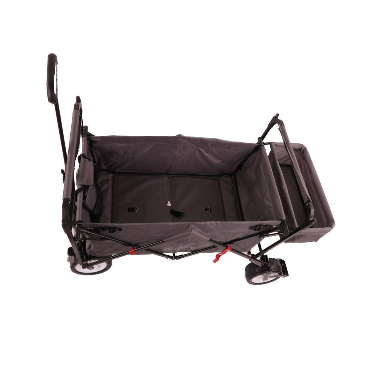 fuxtec-bollerwagen-jw-76cg-grau-mit-sonnendach-b-ware-faltbar image 6
